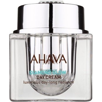 Ahava Diamont Glow luxusní denní krém s čistým diamantovým prachem pro rozjasnění a vyhlazení pleti Luxurious Day Long Radiance 50 ml