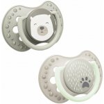 Lovi Šidítko dynamické silikon Buddy Bear 2 ks – Zboží Dáma