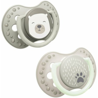 Lovi Šidítko dynamické silikon Buddy Bear 2 ks – Sleviste.cz