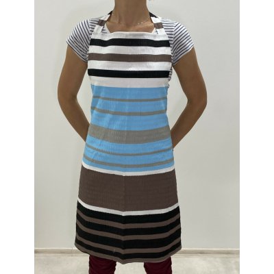 B.E.S. Petrovice zástěra vzor Ferrara v krepu – Zboží Dáma