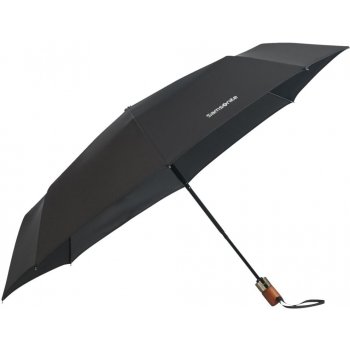 Somsonite Wood Classic deštník skládací automatický černý