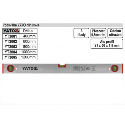 Yato YT-3001 – Zbozi.Blesk.cz