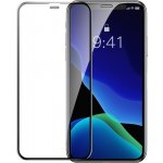 Baseus 2x sklo Full Screen 0.3mm 9H iPhone 11 / iPhone XR + pozicionér černé (SGAPIPH61-WD01) 6953156296008 – Zboží Živě
