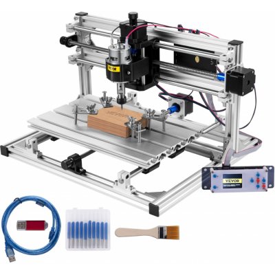 VEVOR CNC stolní fréza 300x180mm + Offline Ovladáč s displejem – Zboží Mobilmania