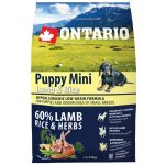 Ontario Puppy Mini Lamb & Rice 2,25 kg – Zboží Mobilmania