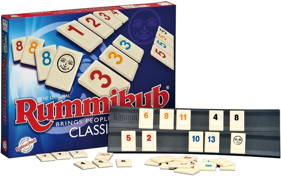 Rummikub CZ,SK,HU,DE original