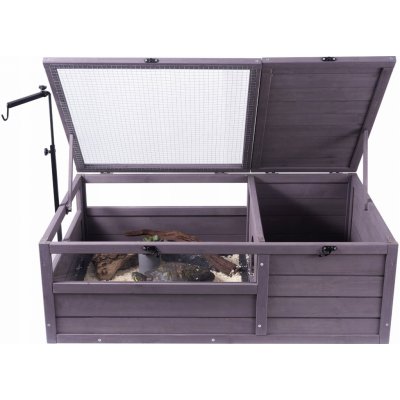 SucceBuy nádrž pro želvy dřevěná 965 x 610 x 330 mm – Hledejceny.cz
