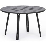B2B Partner Kovový bistro stůl VENTO, 80 cm grafit 422053 – Hledejceny.cz
