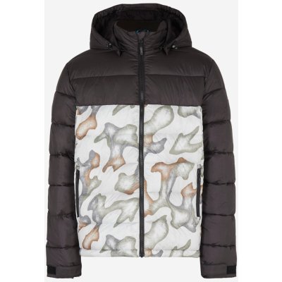 O'Neill O'riginals Puffer Jacket bílo-černá – Sleviste.cz