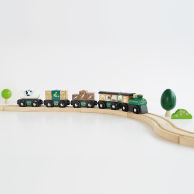 Le Toy Van Nákladní vlak Green – Sleviste.cz