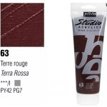 Pébéo Akrylová barva Studio Acrylics 100 ml, 63 terra rossa – Hledejceny.cz