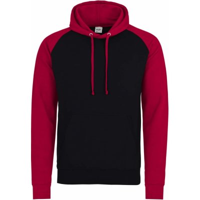 Just Hoods jet black/fire red – Hledejceny.cz