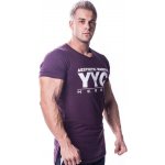 Nebbia Atheltic Logo tričko 730 Burgundy – Zbozi.Blesk.cz