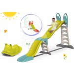 Smoby Set šmykľavka Toboggan Super Megagliss 2v1 dĺžka 3,75/1,5 m+hojdačka na zem Kocúr s uškami zelený SM310260-6-A – Zboží Mobilmania