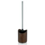 Kela LINE FILLIS Stojan s WC štětkou plastový - ořech (š. 9,5 cm, v. 44,5 cm) - 22671 – HobbyKompas.cz