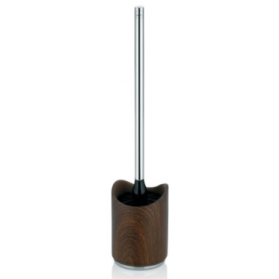 Kela LINE FILLIS Stojan s WC štětkou plastový - ořech (š. 9,5 cm, v. 44,5 cm) - 22671 – HobbyKompas.cz