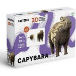 Cartonic 3D puzzle CAPYBARA 56 ks – Zboží Mobilmania