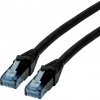 síťový kabel Roline 21.15.2758 RJ45, CAT 6A U/UTP, 15m, černý