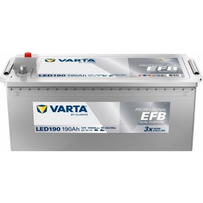 Varta Professional 12V 190Ah 1050A LED190 930 190 105 – Zboží Živě