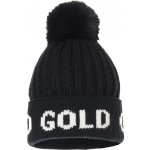 Goldbergh Dámská čepice Hodd Beanie Real Raccoon Fur Black – Hledejceny.cz