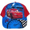Dětská kšiltovka SunCity chlapecká Auta Blesk McQueen motiv Top Speed červená