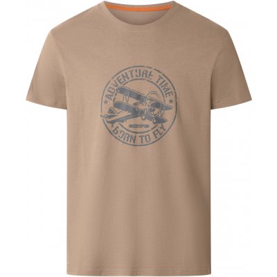 esmara Men Pánské triko béžová – Zboží Dáma