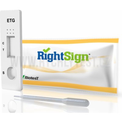 Biotest ETG 500 kazetový test – Zboží Dáma