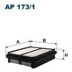 Vzduchový filtr FILTRON AP 173/1 – Hledejceny.cz