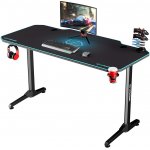 ULTRADESK Frag černý / modrý UDESK-FG-BL – Zboží Dáma