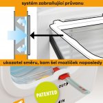 Ferplast swing 7 dvířka Bílá 22.5 x 10.4 x 25.2 cm – Zboží Dáma