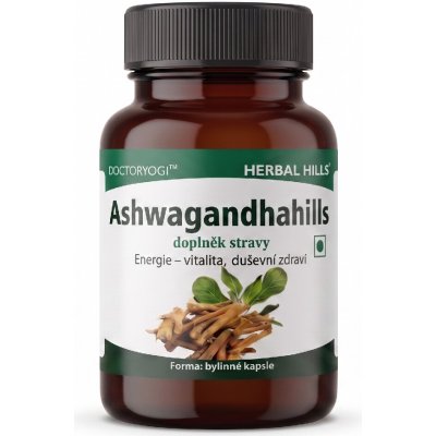 Herbal Hills Ashwagandahills Bylinné kapsle 60 kapslí – Hledejceny.cz
