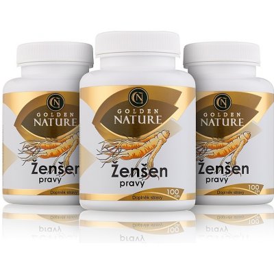 Golden Nature Ženšen pravý 300 kapslí – Hledejceny.cz