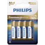 Philips Power Alkaline AA 4ks LR6P4F/10 – Zboží Živě