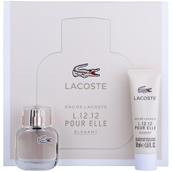 Lacoste Eau de Lacoste L.12.12. Pour Elle Elegant EDT 30 ml + sprchový gel 50 ml dárková sada