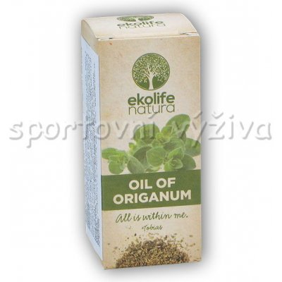 Ekolife Natura Oil of Origanum (Esenciální olej z Oregána) 10 ml – Zboží Mobilmania