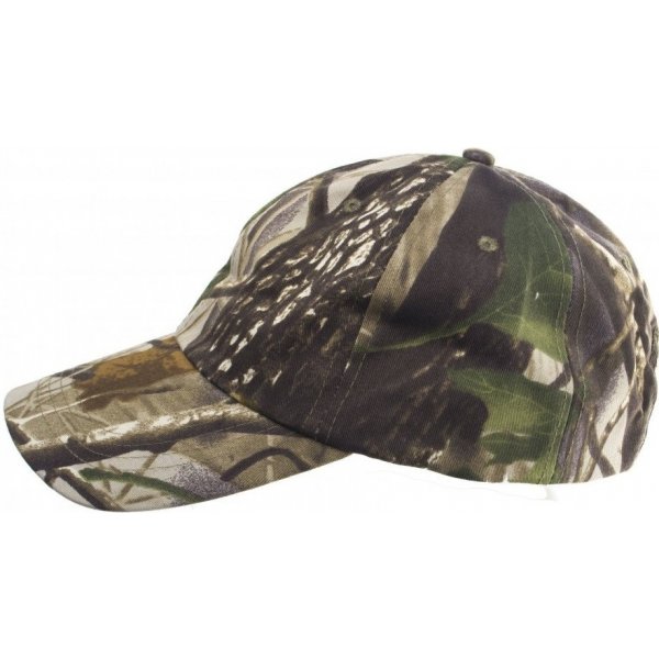 Rybářská kšiltovka, čepice, rukavice Camo fishing Kšiltovka kamuflážovaná Oak camouflage