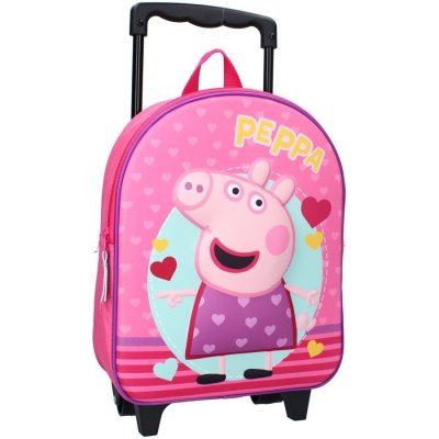 Vadobag batoh na kolečkách Prasátko Peppa Pig 9650