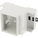Hammond Electronics 1597DIN2MH53 pouzdro na DIN lištu otevřená 90 x 58 x 36 PPO světle šedá 1 ks – Zboží Mobilmania