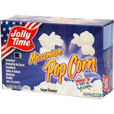 Popcorn Jolly Time Sugar 3 x 100 g – Zboží Dáma