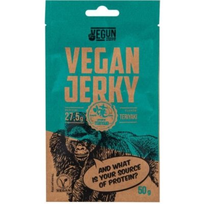 Vegun Vegan Jerky Teriyaki 50 g – Zbozi.Blesk.cz