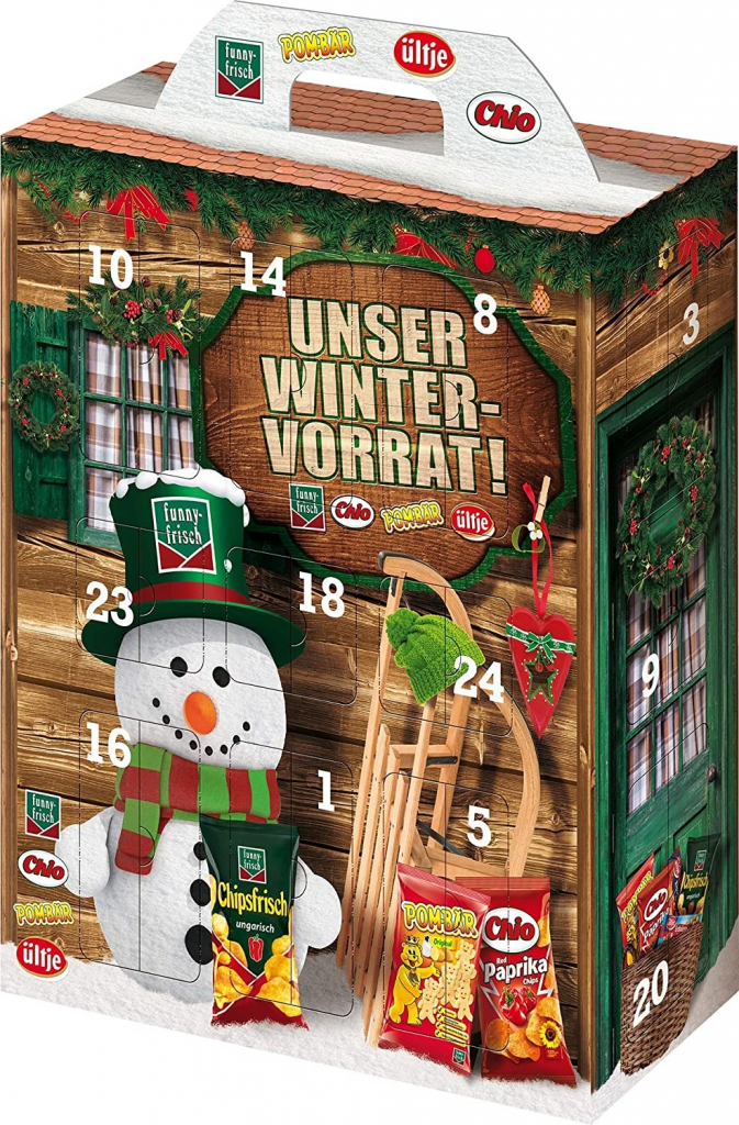 Intersnack Deutschland SE Adventní kalendář Chips 810g od 899 Kč
