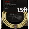 Fender Deluxe Series Instrument Cable S/A 4,5 m Tweed