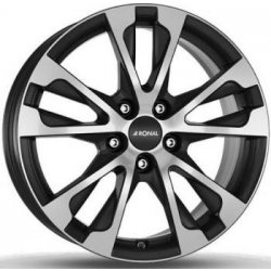 Ronal R61 7,5x17 5x108 ET55 black polished