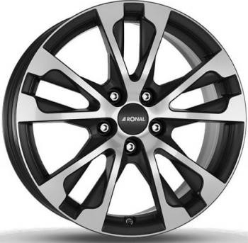 Ronal R61 7,5x17 5x108 ET55 black polished