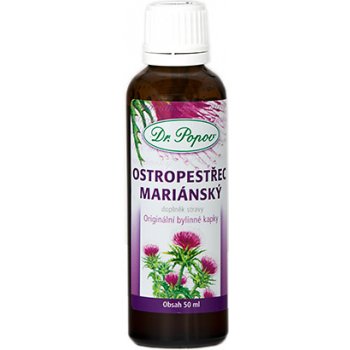 Dr. Popov tinktura Ostropestřec mariánský 50 ml