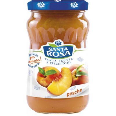 Santa Rosa Italský broskvový džem 350 g – Zboží Dáma