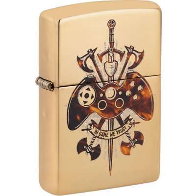 ZIPPO Zapaľovač GAMER CREED DESIGN 66004 – Zboží Mobilmania