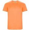 Pánské sportovní tričko Roly tričko Imola sportovní krátký rukáv pánské E0427-223 Svítivě oranžová