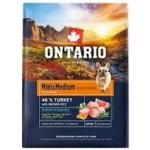 Ontario Mini & Medium Weight Control Turkey & Brown Rice 6,5 kg – Hledejceny.cz