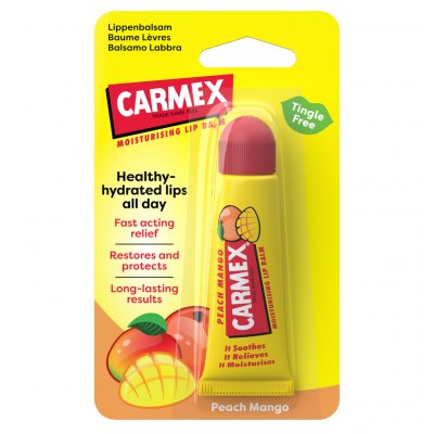 Carmex Peach & Mango Burst balzám na rty 10 g – Zboží Dáma